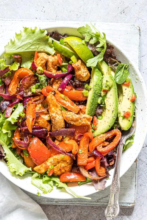 Chicken Fajita Salad