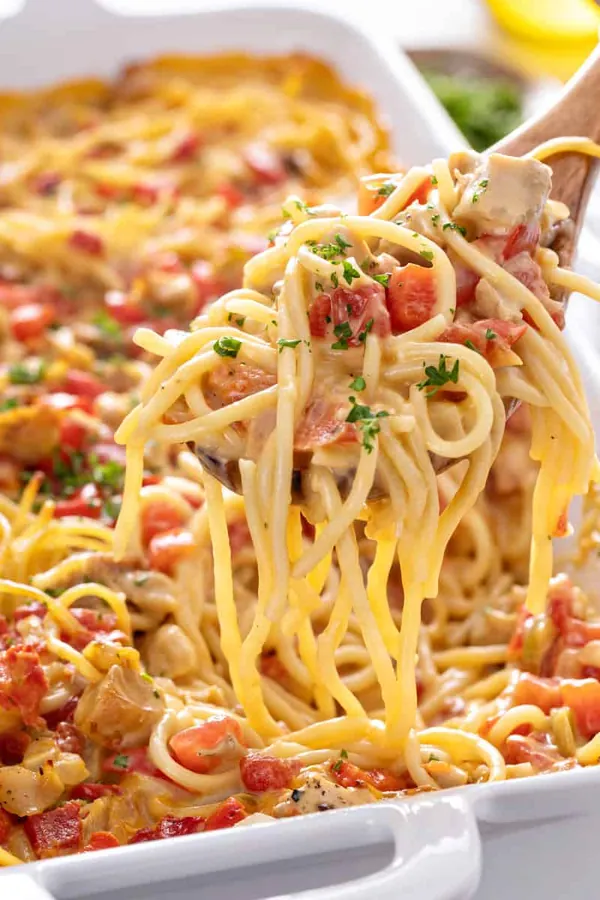 Chicken Spaghetti Casserole
