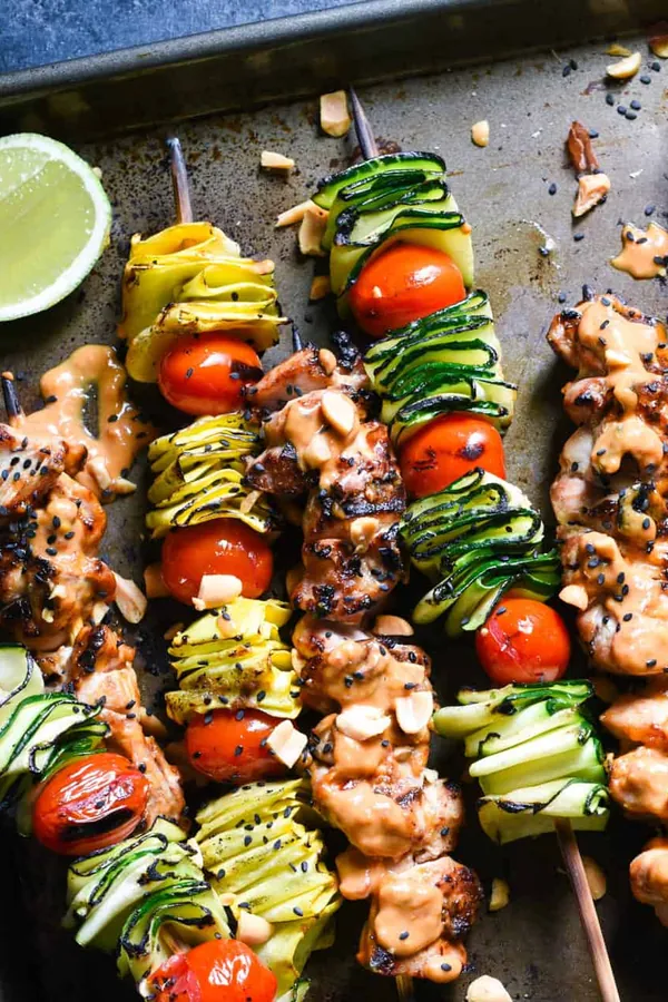 Chicken with Peanut Butter Sauce