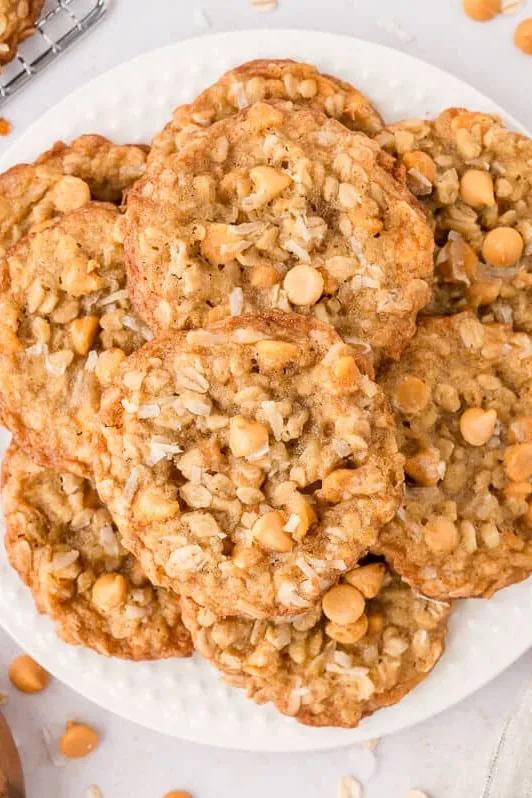 Coconut Butterscotch Cookies