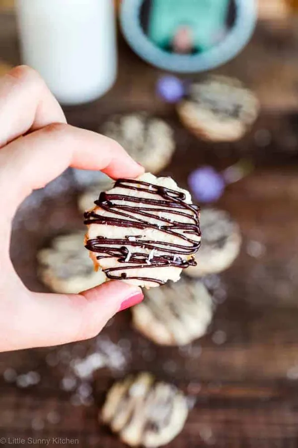 Coconut Shortbread Cookies
