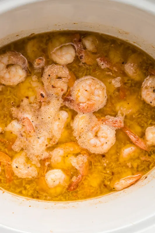 Crockpot Shrimp Scampi