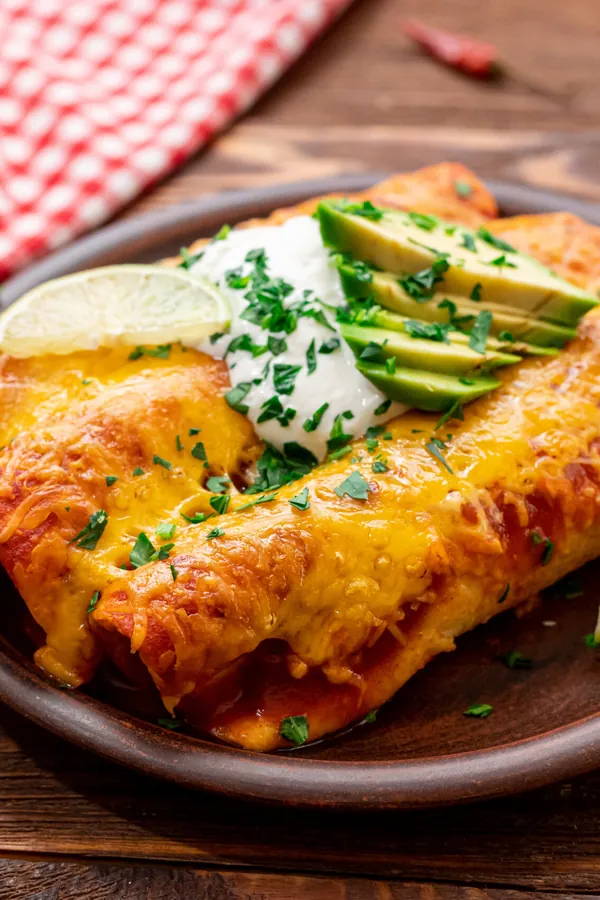 Easy Beef Enchiladas