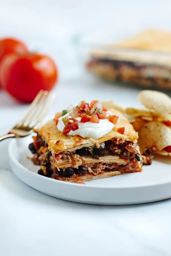 Easy Taco Lasagna