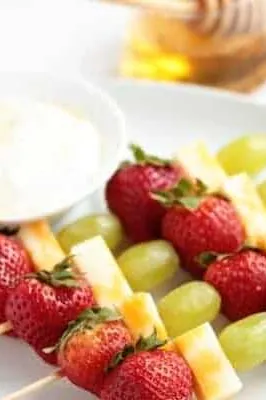 Fruit and Cheese Kabobs