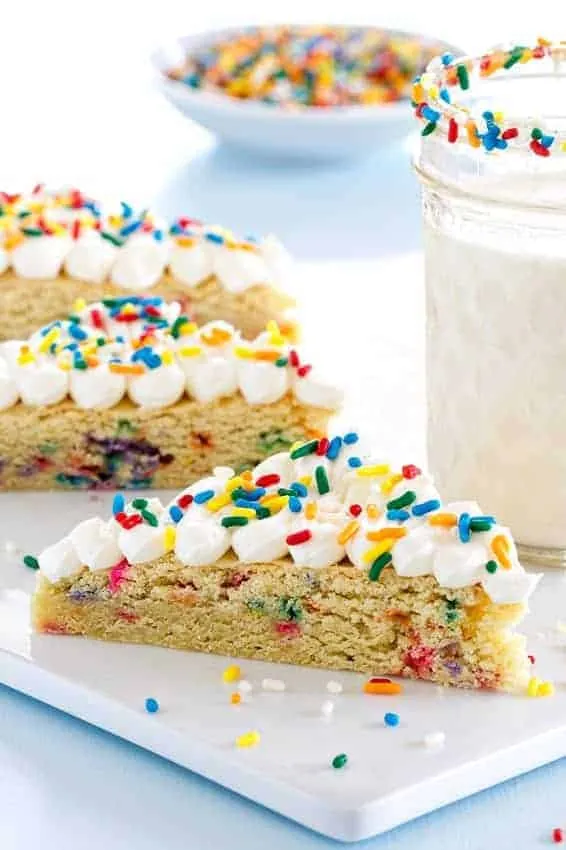 Funfetti Sugar Cookie Bars