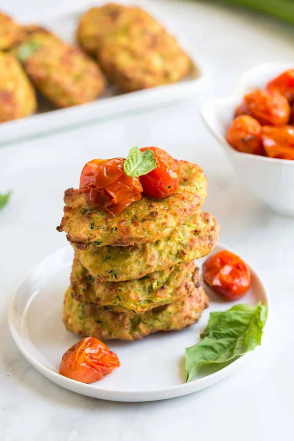 Gluten Free Air-Fryer Zucchini Fritters