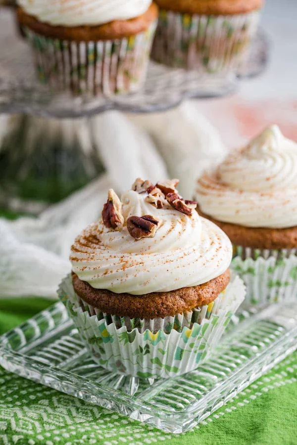 Gluten Free Carrot Cake Cupcakes