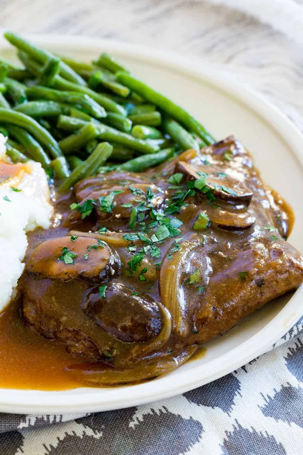 Gluten Free Cube Steak with Gravy