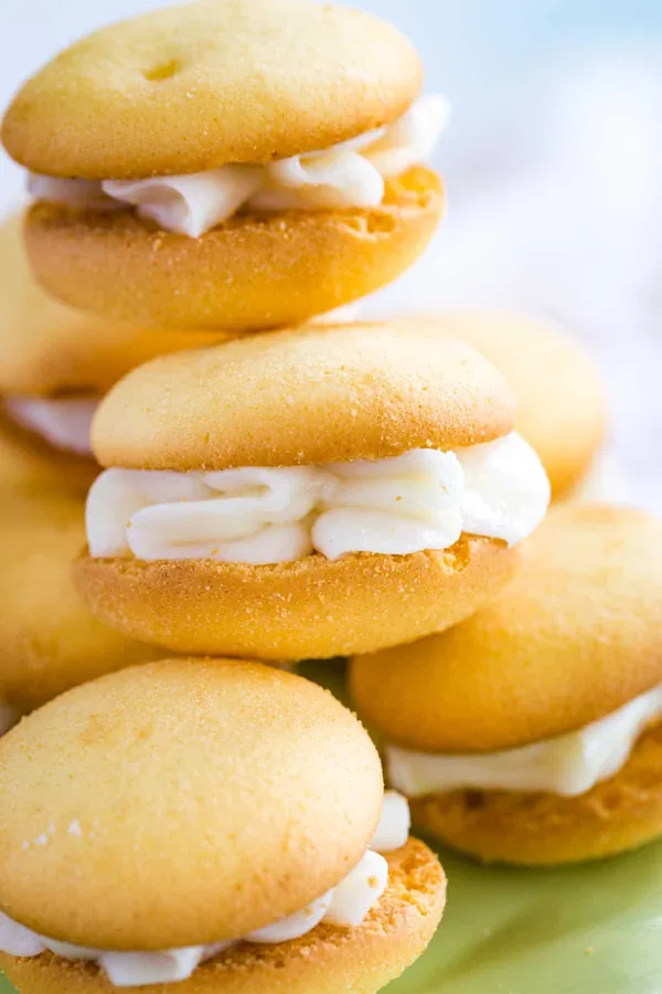 Gluten Free Lemon Sandwich Cookies
