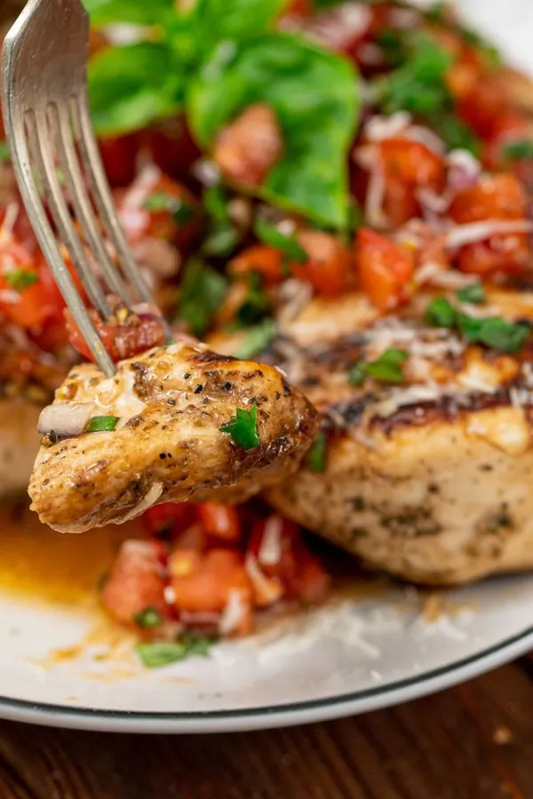 Grilled Bruschetta Chicken