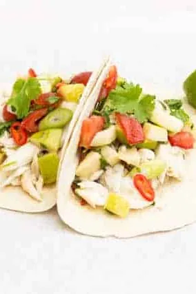 Grilled Fish Tacos with Guava Salsa - Sierra Leone Flavours