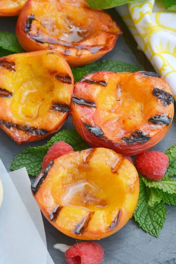 Grilled Peaches