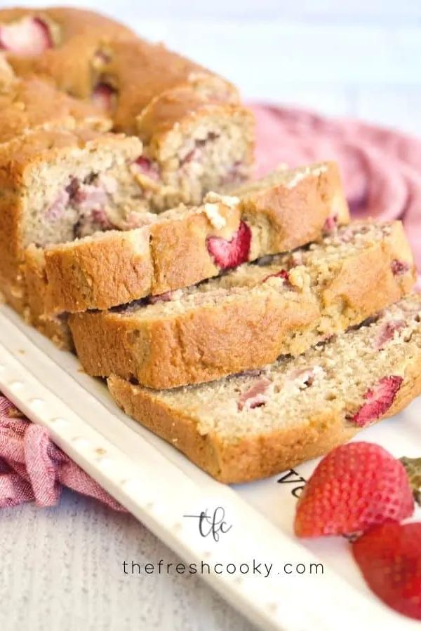 Healthy Strawberry Bread