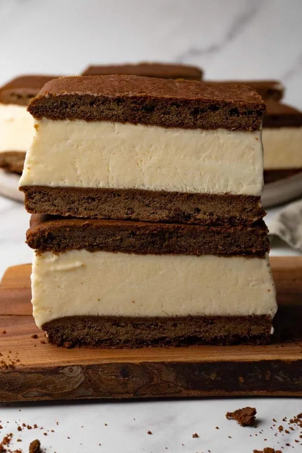 Homemade ice cream sandwiches
