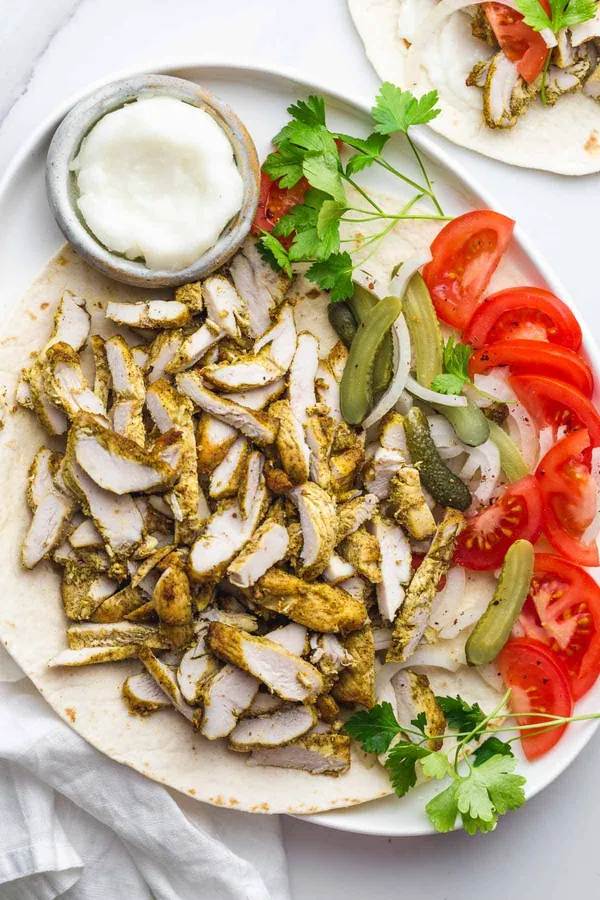 Instant Pot Chicken Shawarma