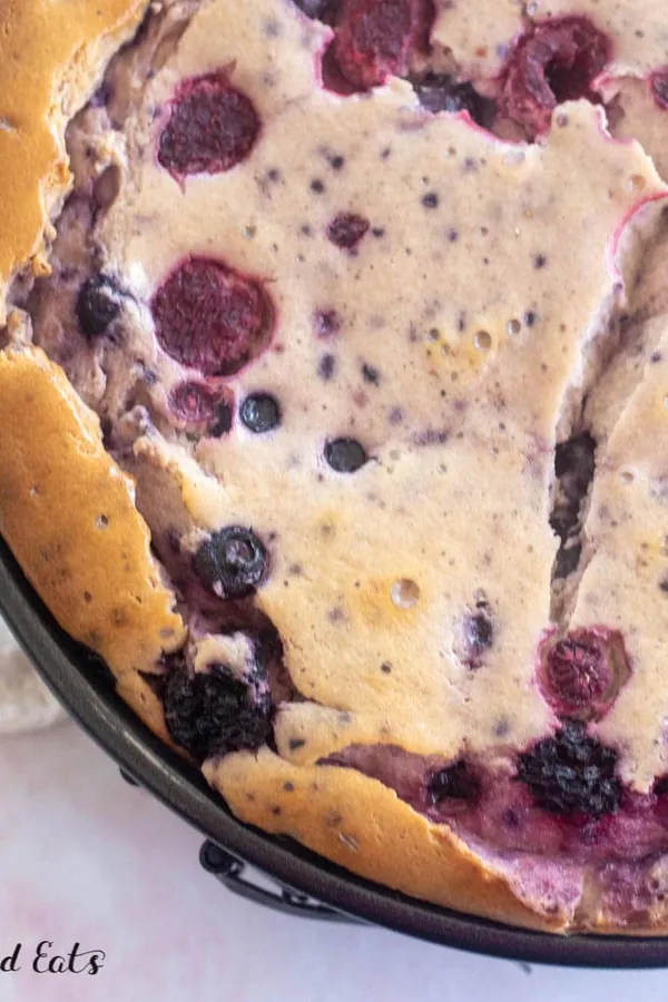 Keto Berry Cheesecake