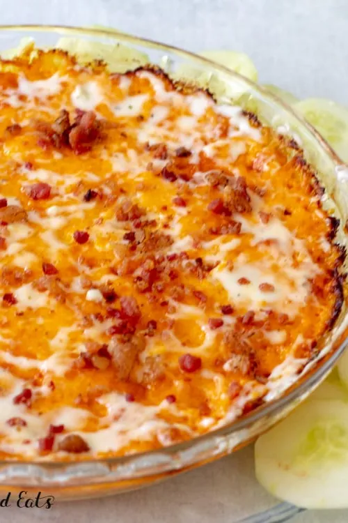 Keto Buffalo Chicken Dip