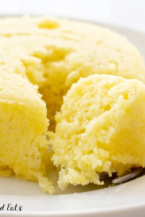 Keto Lemon Mug Cake