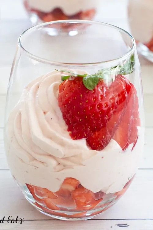 Keto Strawberry Mousse