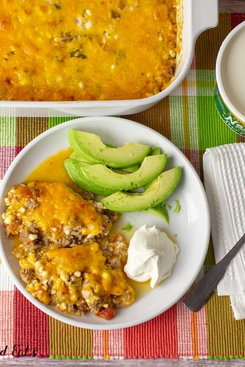 Keto Taco Casserole