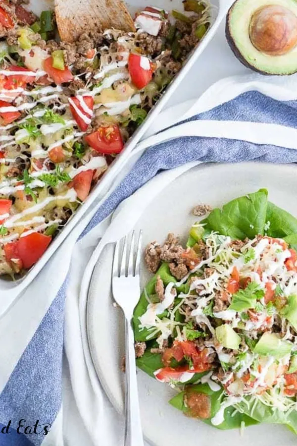 Keto Taco Salad Casserole Recipe