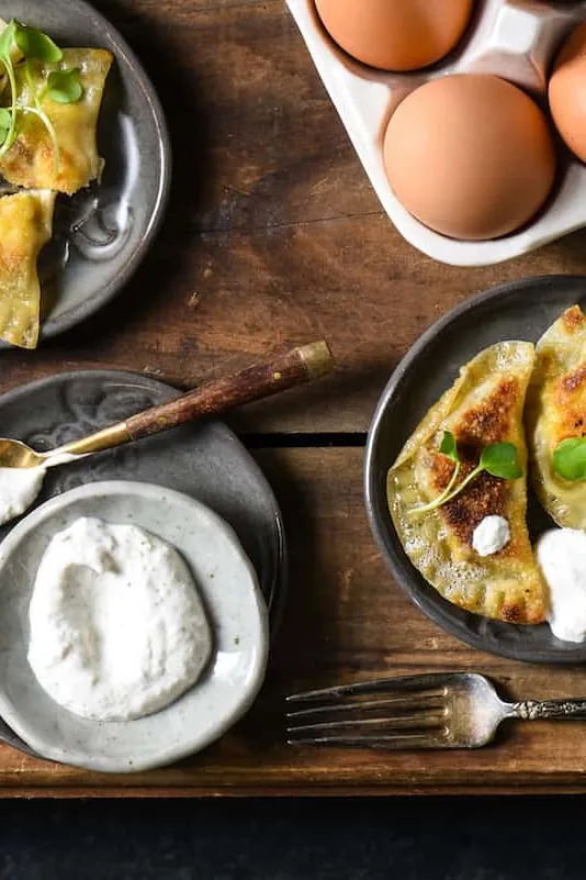 Lazy Sunday Breakfast Dumplings