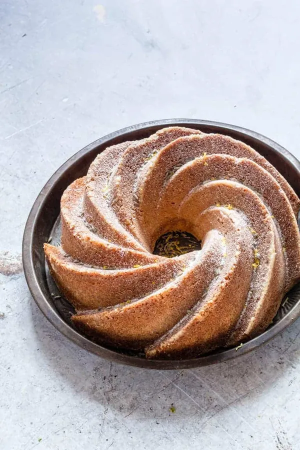 Lemon and Lavender Bundt Cake