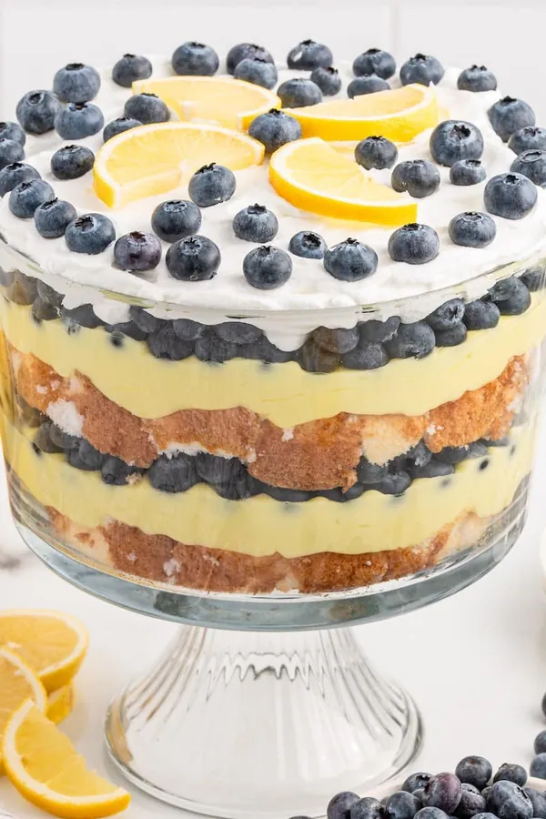 Lemon Blueberry Trifle