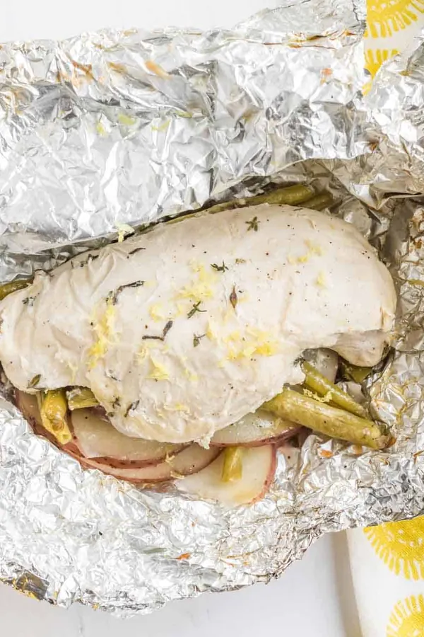 Lemon Chicken Foil Packets