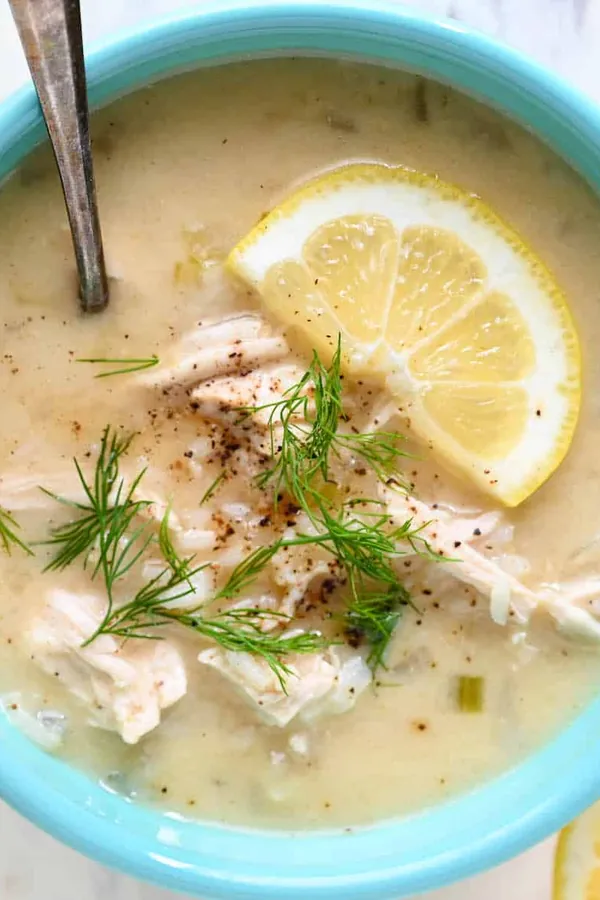 Lemon Chicken Soup Recipe (Avgolemono Soup Recipe)