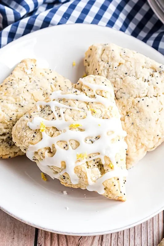 Lemon Poppy Seed Scones