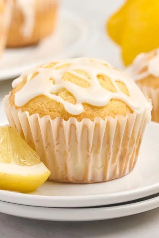 Lemon Pound Cake Muffins