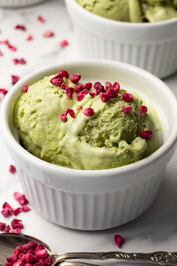 Matcha green tea ice cream