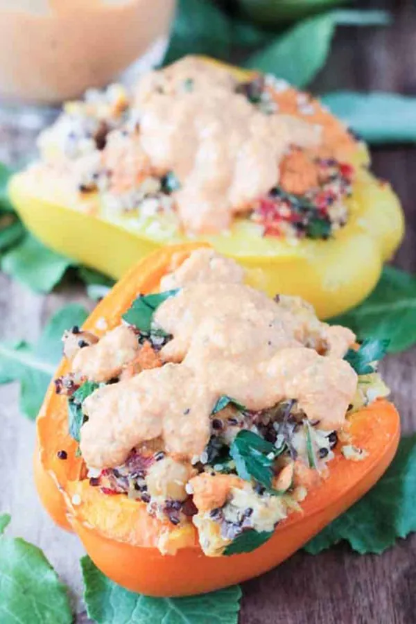 Mediterranean Stuffed Peppers
