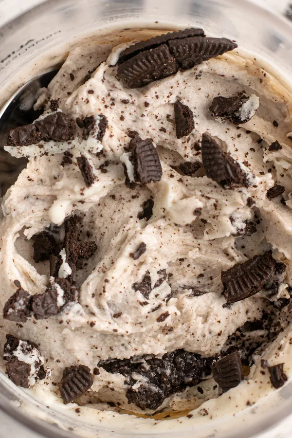 Ninja Creami Cookies and Cream Protein Ice Cream