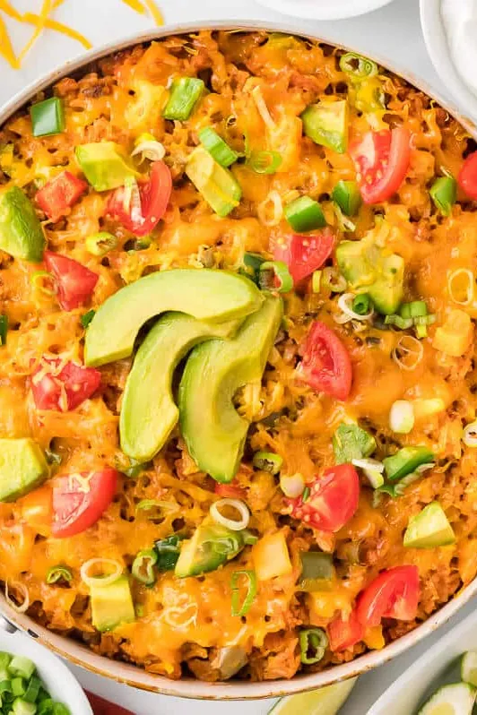 One-Pot Chicken Fajita Rice