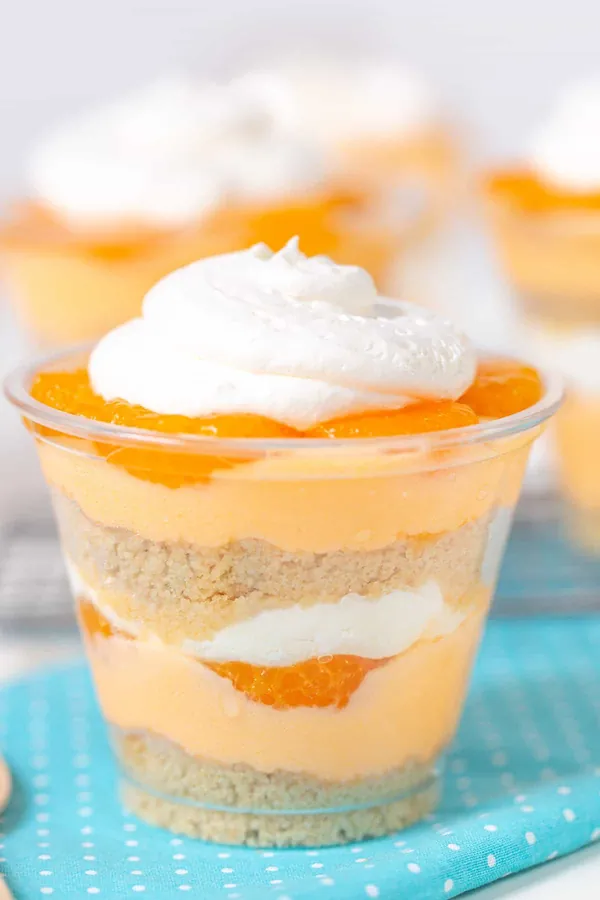 Orange Creamsicle Cups