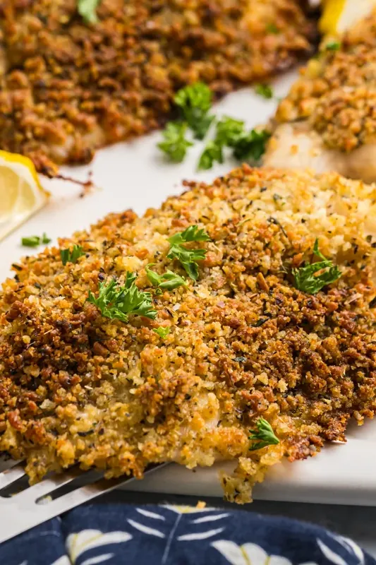 Parmesan Crusted Tilapia