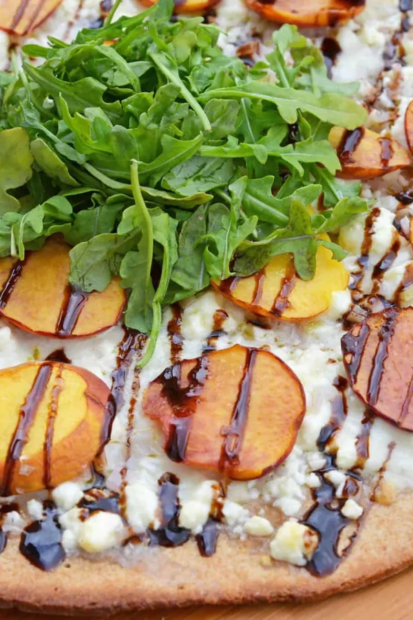 Peach Pizza Recipe