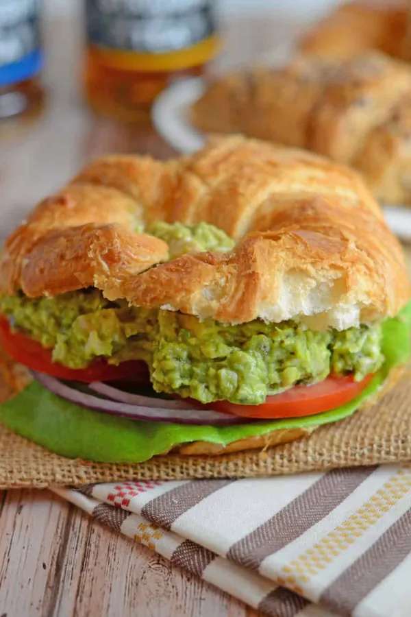Pesto Avocado Chicken Salad