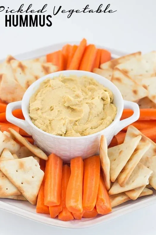 Pickled Vegetable Hummus