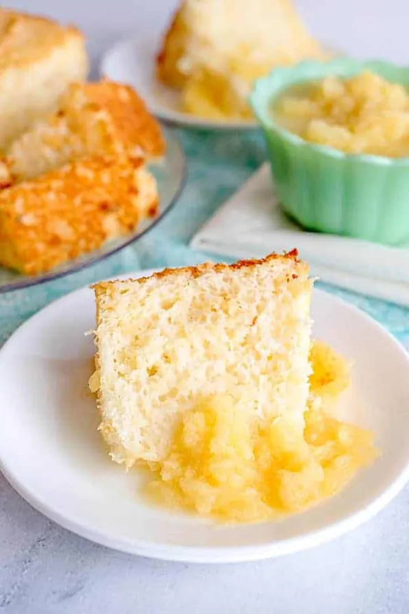 Pineapple Angel Food Cake