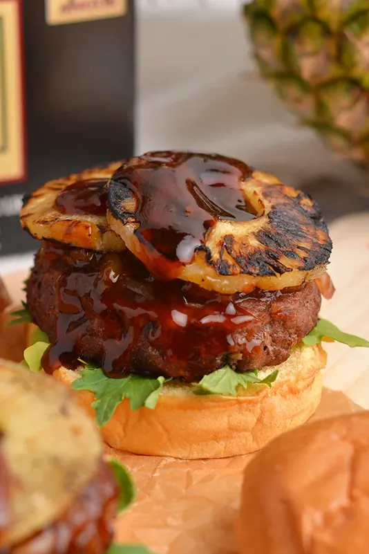 Pineapple Teriyaki Burgers
