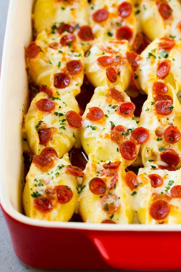 Pizza Stuffed Shells