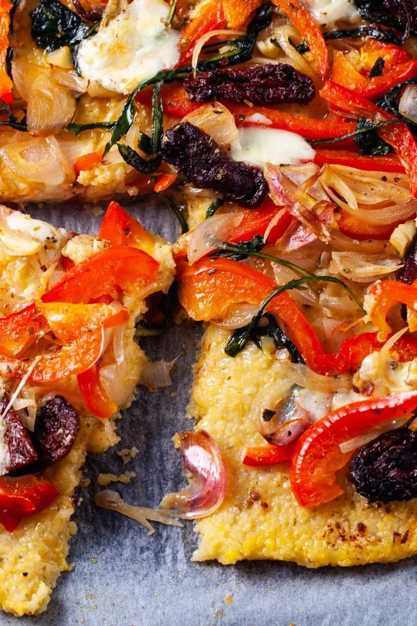 Polenta Pizza Italian Style