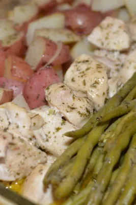 Ranch Chicken with Green Beans and Potatoes