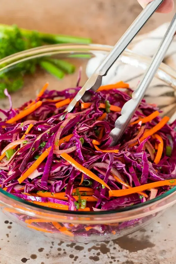 Red Cabbage Slaw