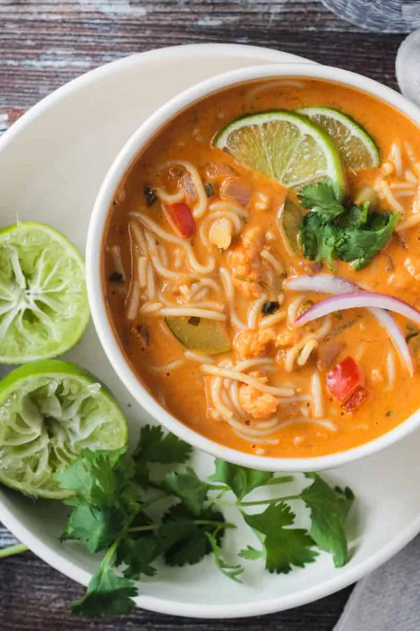 Red Curry Thai Noodle Soup