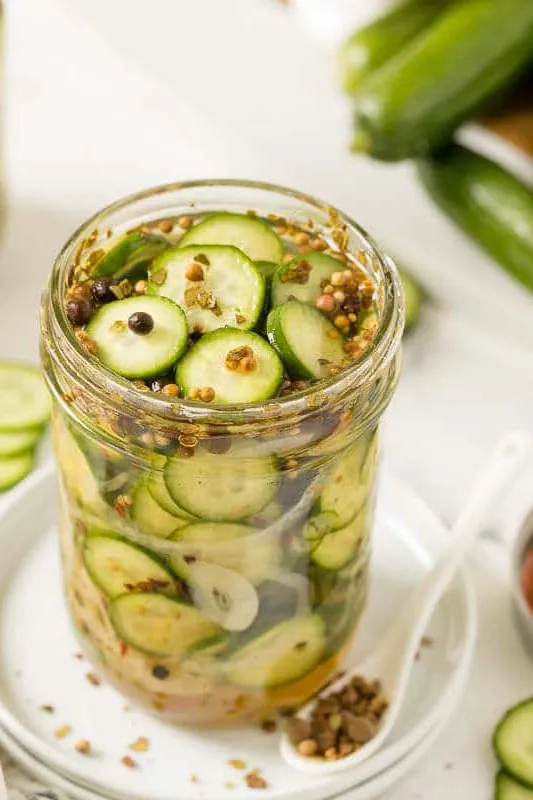 Refrigerator Pickles